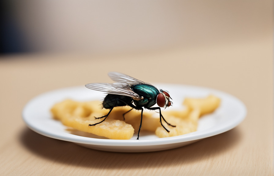 Fact vs Fiction: The Truth About Flies - flies puke on your food