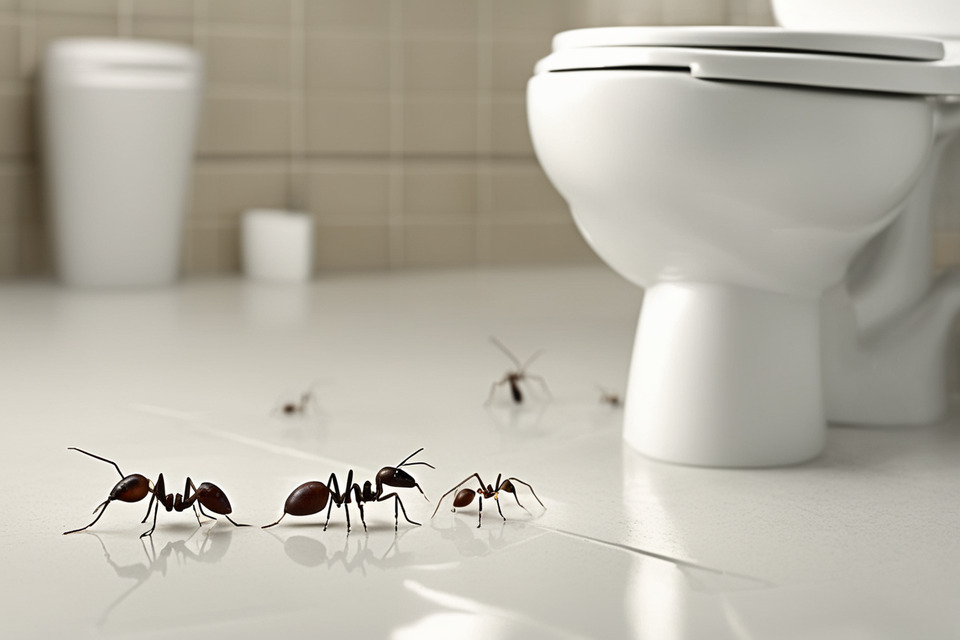 You are currently viewing Bathroom Ant Control: How to Get Rid of Ants in the Bathroom