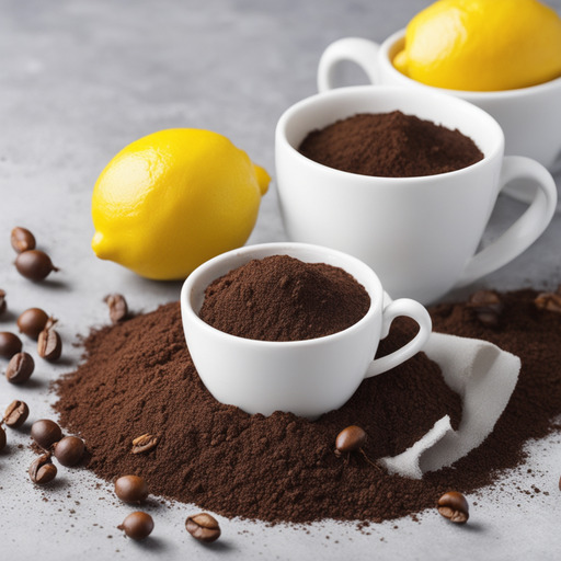 Coffee and lemon to get rid of ants in the kitchen